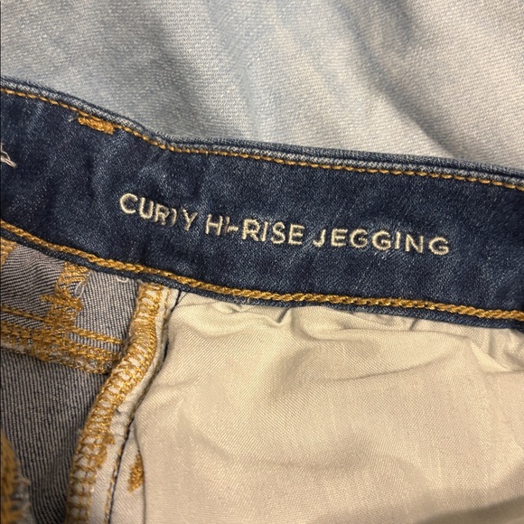 American Eagle Curvy Hi -Rise Jeggings 4 Short - Picture 10 of 11